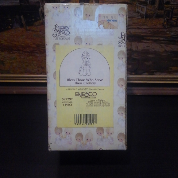 🆕 Vtg 1991 Military Hero Figure Precious Moments ❤️ 90s Bless Those Who Serve - Picture 2 of 11